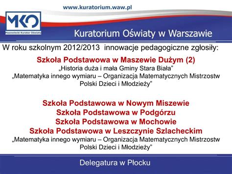 Ppt Innowacje Pedagogiczne W Szko Ach Podstawowych Powerpoint