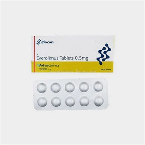 Advacan Everolimus Tablets Strength Mg At Rs Stripe In Nagpur