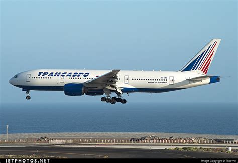 EI UNS Boeing 777 212 ER Transaero Airlines Taborno JetPhotos