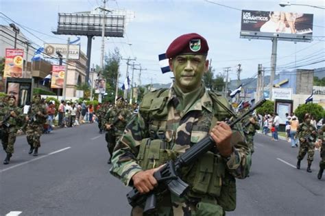 El Salvador Salvadoran Army ranks military combat field uniforms dress ...