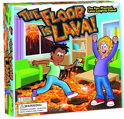 The Floor is Lava! Interactive Board Game for Kids and Adults - Frugal ...