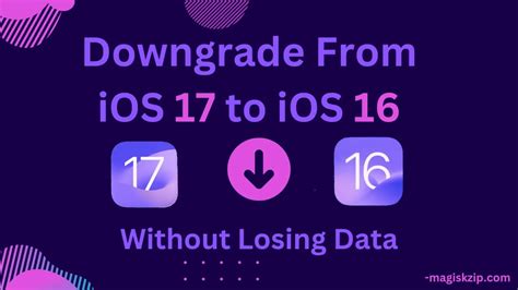 How To Downgrade From IOS 17 To IOS 16 Without Losing Data MindTheGapps