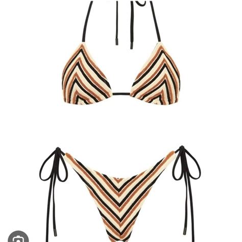 Triangl Swimwear Swim Rare Vinca Sapho Triangl Bikini Set Poshmark