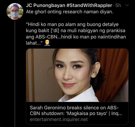 Mel On Twitter She S Saying Facts Na Hindi Nya Alam Ang Buong Detalye