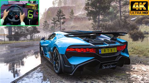 1500hp Bugatti Divo Forza Horizon 5 Logitech G29 Steering Wheel