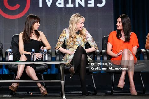 Actresses Natasha Leggero Riki Lindhome And Paget Brewster Speak