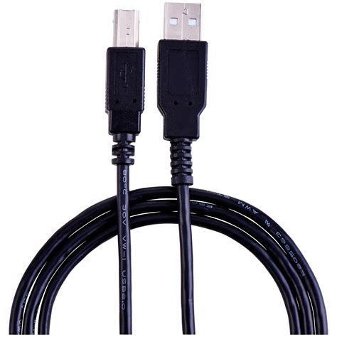 Onn Printer Cable Black 6 Long