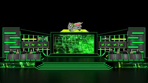 Mountain Dew Gamers Arena On Behance