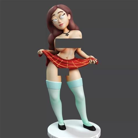 3D Model Rick And Morty Tricia Lange Printable