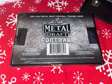 Leaf Metal Draft Football Hobby Box Factory For Sale Online Ebay