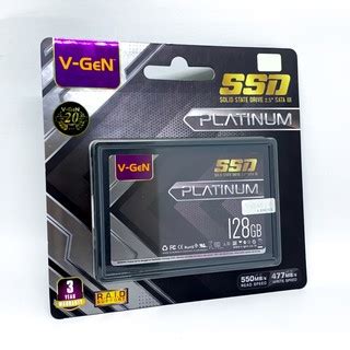 Jual SSD 128GB V GeN Platinum 2 5 SATA 3 Solid State Drive Vgen RESCUE