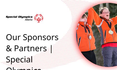 Our Sponsors & Partners | Special Olympics Alberta