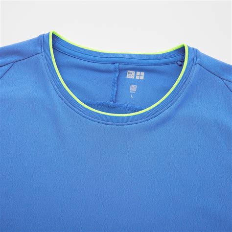 Men Uniqlo Dry Ex Crew Neck Short Sleeved T Shirt Uniqlo Uk