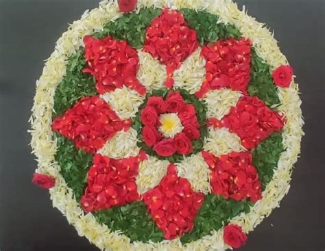 Simple Onam Pookalam Get The Best Simple Onam Pookalam Designs