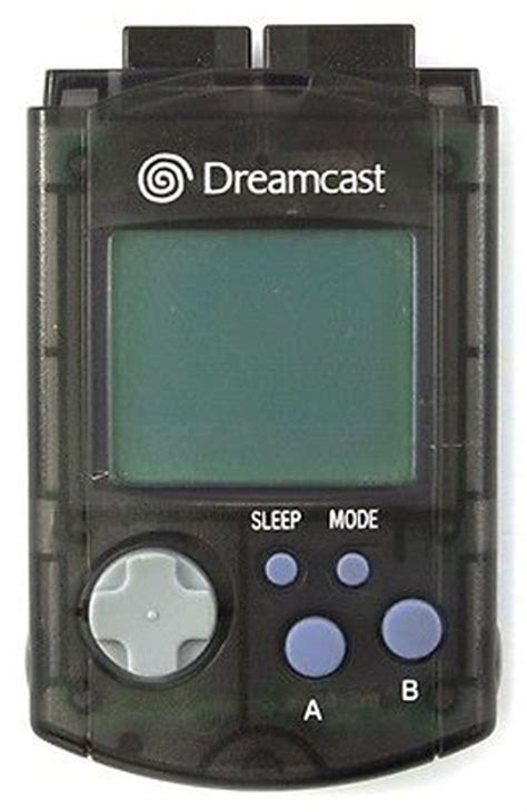 Original VMU Memory Card Black Dreamcast For Sale | DKOldies