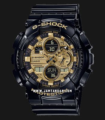 Casio G Shock GA 140GB 1A1DR Garish Color Series Men Gold Digital