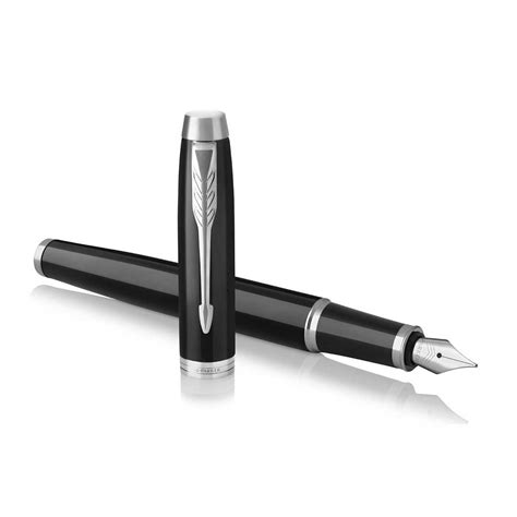 Parker IM Black Lacquer CT Fountain Pen Fine – PensAndPencils.Net