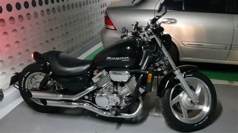 1994 Honda Magna Vf750c Cobra Exhaust Youtube