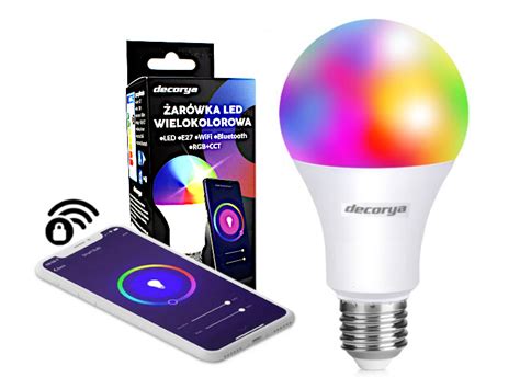 Zmieniaj Ca Kolory Ar Wka Led E Rgb Cct Wi Fi Deczare Smart