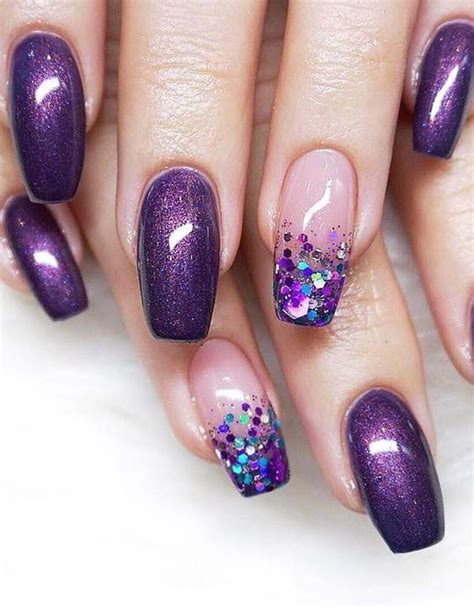 Purple Nail Designs 12 Majestic Purple Nail Designs To Try This