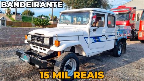 Toyota Bandeirante A Venda A Partir De Mil Reais Youtube