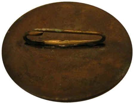 Vintage Baseball Babe Ruth Shook My Hand Pin