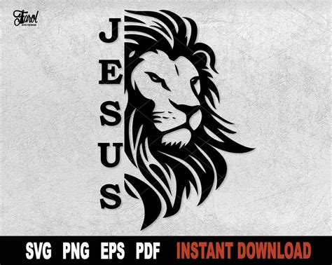 Lion Of Judah Svg Jesus The Lion Svg File For Cricut Silhouette