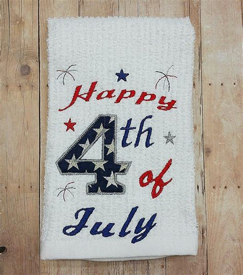 Embroidery Designs 4th Of July Custom Embroidery