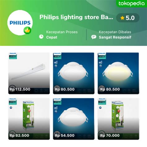 Toko Philips Lighting Store Bandung Barat Online Produk Lengkap