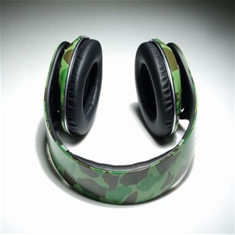 Beats By Dre Diamond Studio High Performance Camouflage Green Limited