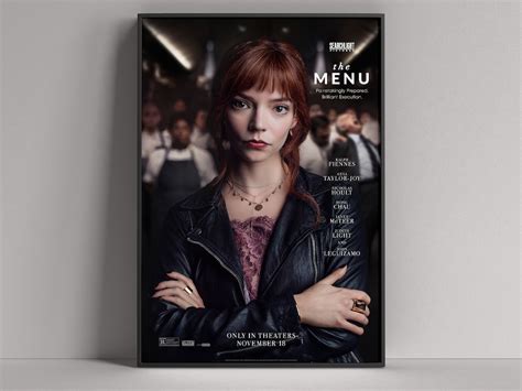 The Menu 2022 11x17 Movie Film POSTER Gloss Print Wall Art ralph ...