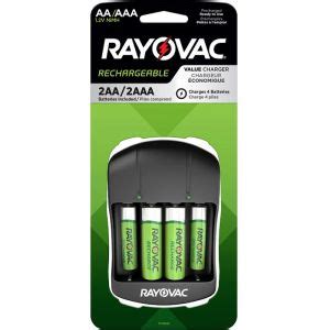 Cargador De Pilas Recargables Aa Aaa 4Pk Rayovac Ferretería EPA