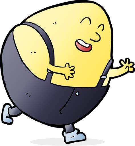 Personaje De Huevo Humpty Dumpty De Dibujos Animados 40703497 PNG