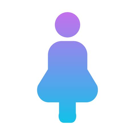 lady generic flat gradient icon