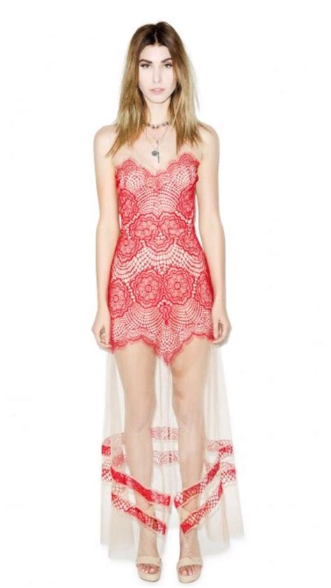 For Love And Lemons Antigua Maxi Dress