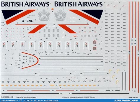 Revell Boeing 747-400 #69 – Airlinercafe