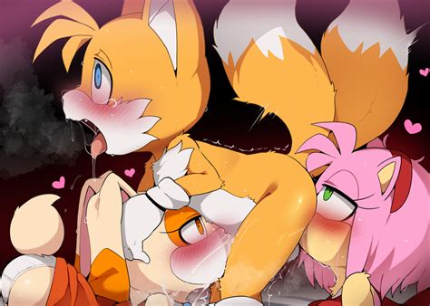 Post 5632622 Amyrose Comic Creamtherabbit Dagasi Sonicthehedgehogseries Tails