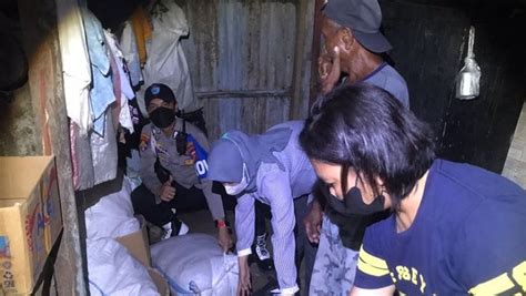 200 Liter Minuman Keras Cap Tikus Disita Polres Gorontalo Kota Saat