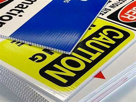 Custom High-quality Corrugated Plastic Sign Boards -Polyflute Supplier