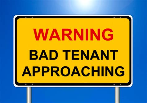 Top 5 Bad Tenant Warning Signs E Renter