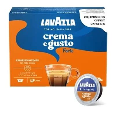 Crema E Gusto Forte Lavazza Firma Gedap Viterbo