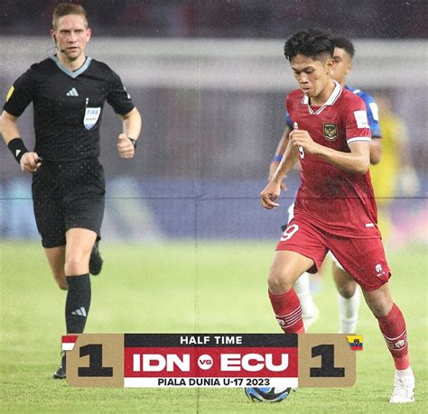 Piala Dunia U 17 Arkhan Kaka Cetak Gol Timnas Indonesia Tahan Imbang