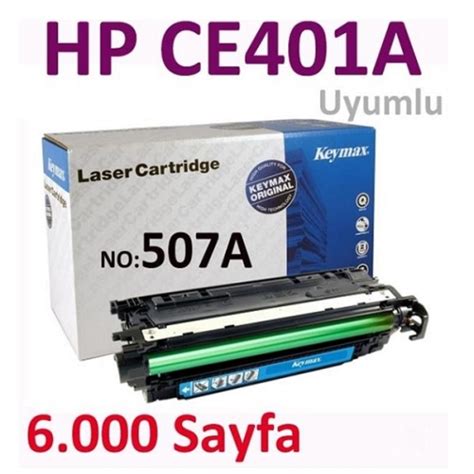 Keymax Hp Ce A Sayfa Cyan Muadil Lazer