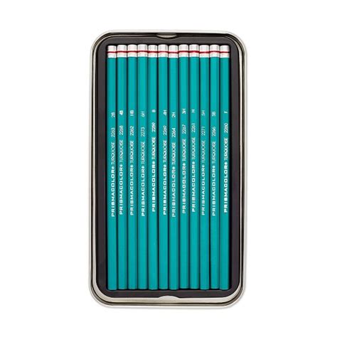 L Pices Grafito Prismacolor Turquoise Dureza Media Set Arte Ilusi N