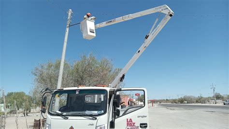 Rehabilita Servicios P Blicos Luminarias En La Trinidad Y Los Dolores