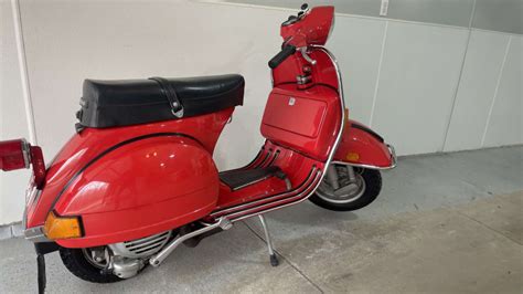 1978 Vespa P200e Scooter For Sale At Auction Mecum Auctions