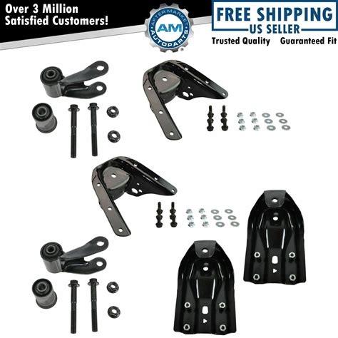 Forward Rearward Leaf Spring Shackle Bracket Hanger Set For Chevy