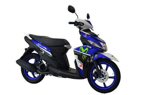 Modifikasi Yamaha Mio M3 Monster Putih Custom Cargloss Painting Shop