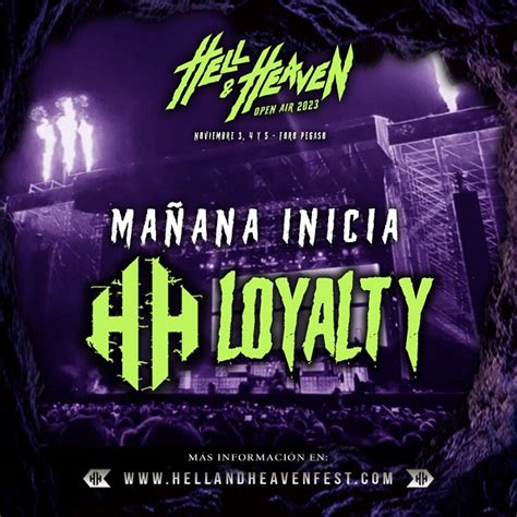 Mañana inicia la venta Loyalty para adquirir abonos del Hell and Heaven