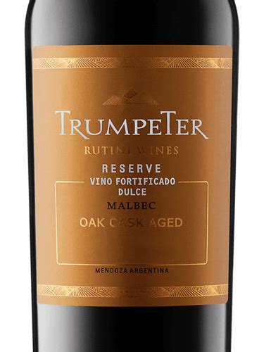 Rutini Trumpeter Reserve Fortificado Dulce Malbec Vivino Us